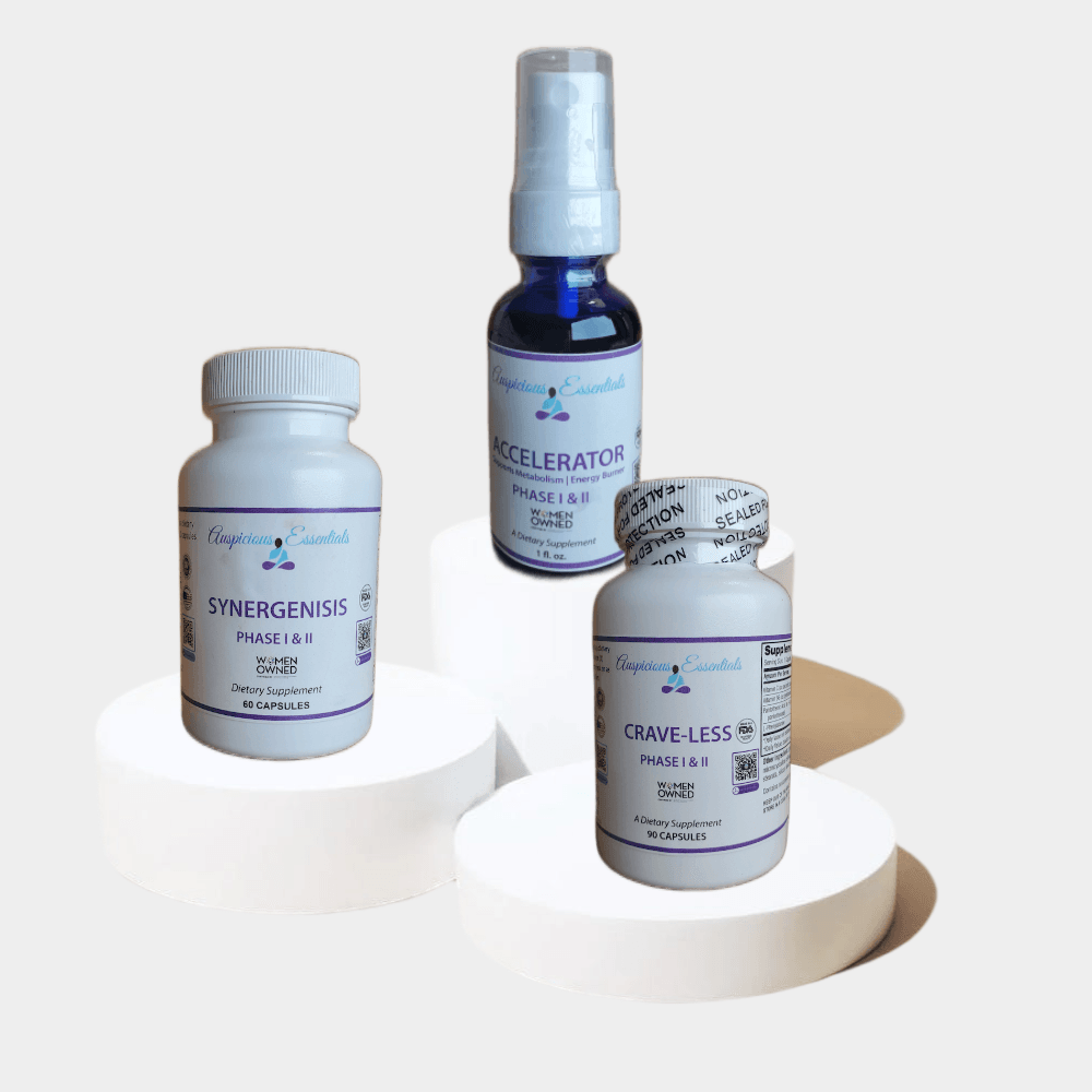 Auspicious Essentials Women's Weight Management - Fat Burner Bundle 1 Month Supply - Auspicious Essentials